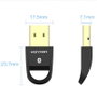 Vention Adaptador USB Bluetooth 5.0 CDSB0 Negro